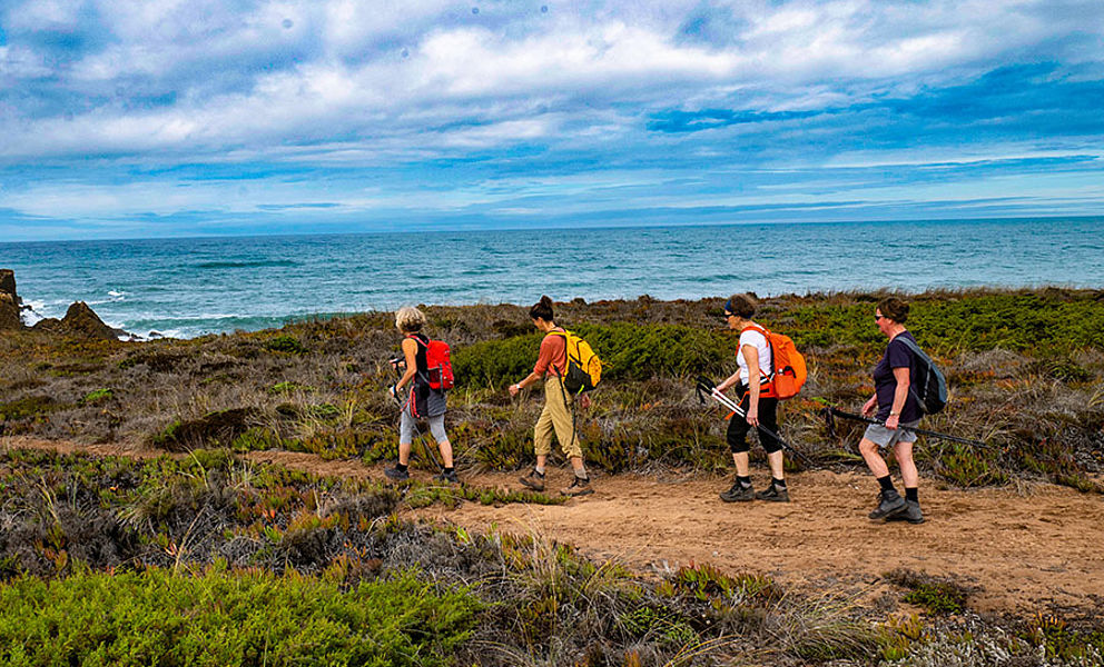 Fischerweg an der portugiesischen Atlantikküste