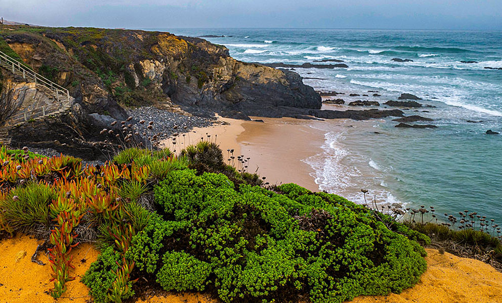 Fischerweg an der portugiesischen Atlantikküste