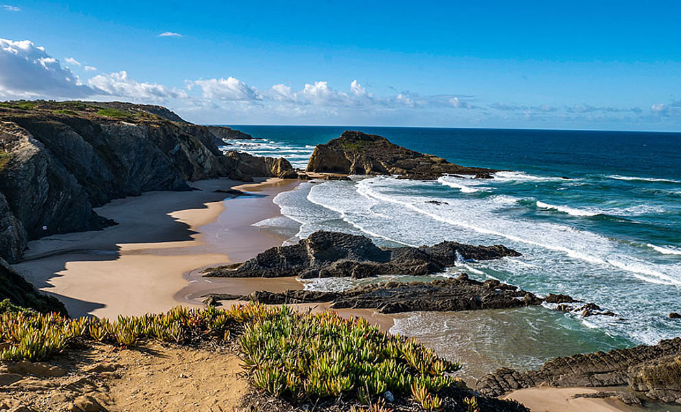 Fischerweg an der portugiesischen Atlantikküste