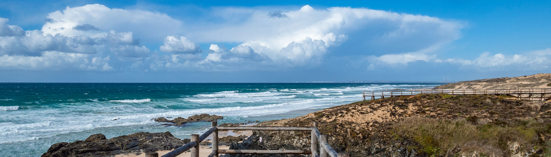 Fischerweg an der portugiesischen Atlantikküste